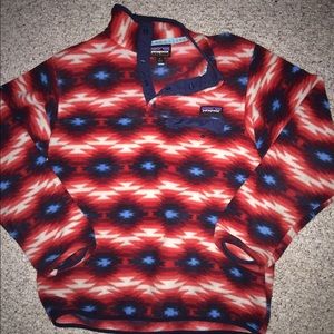 Patagonia synchilla fleece pullover